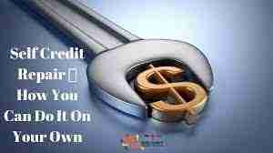 DIY CREDIT REPAIR, how to fix your credit