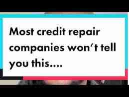 when credit repair won't help you, monthly service credit repair